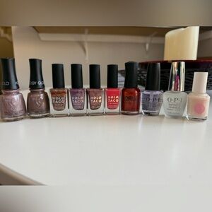 Mixed Nail Lot - Holo Taco, China Glaze, Orly, OPI + More - Multi Set